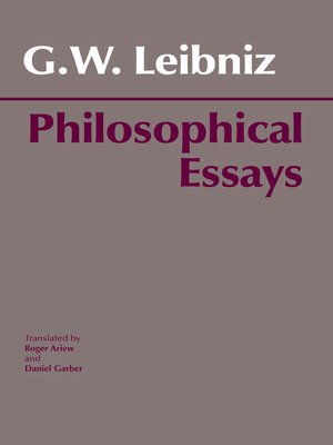 cover image of Leibniz